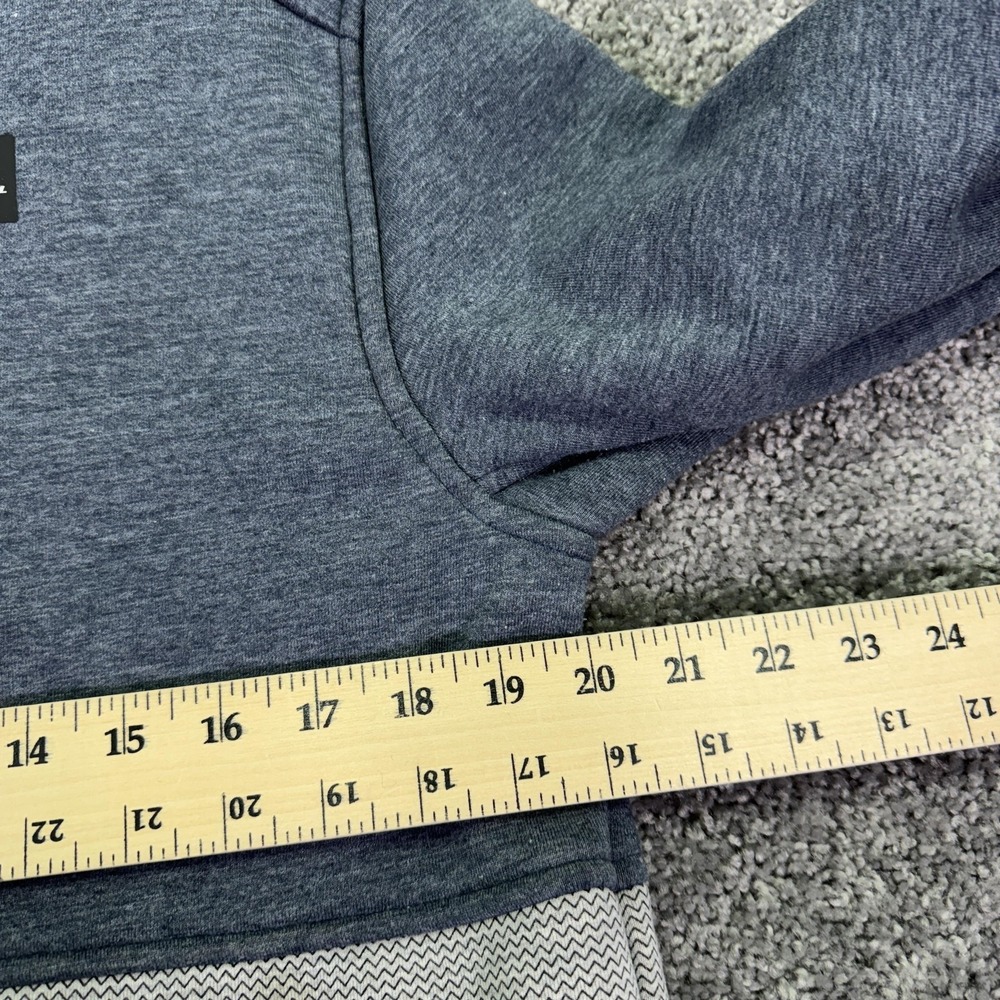 Rip Curl Sweatshirt Mens Large Blue Gray Anti Series Hooded Zip Outdoor Fleece - Picture 5 of 12